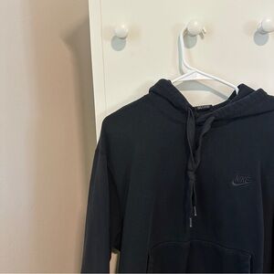 Black Nike Hooded Sweatshirt